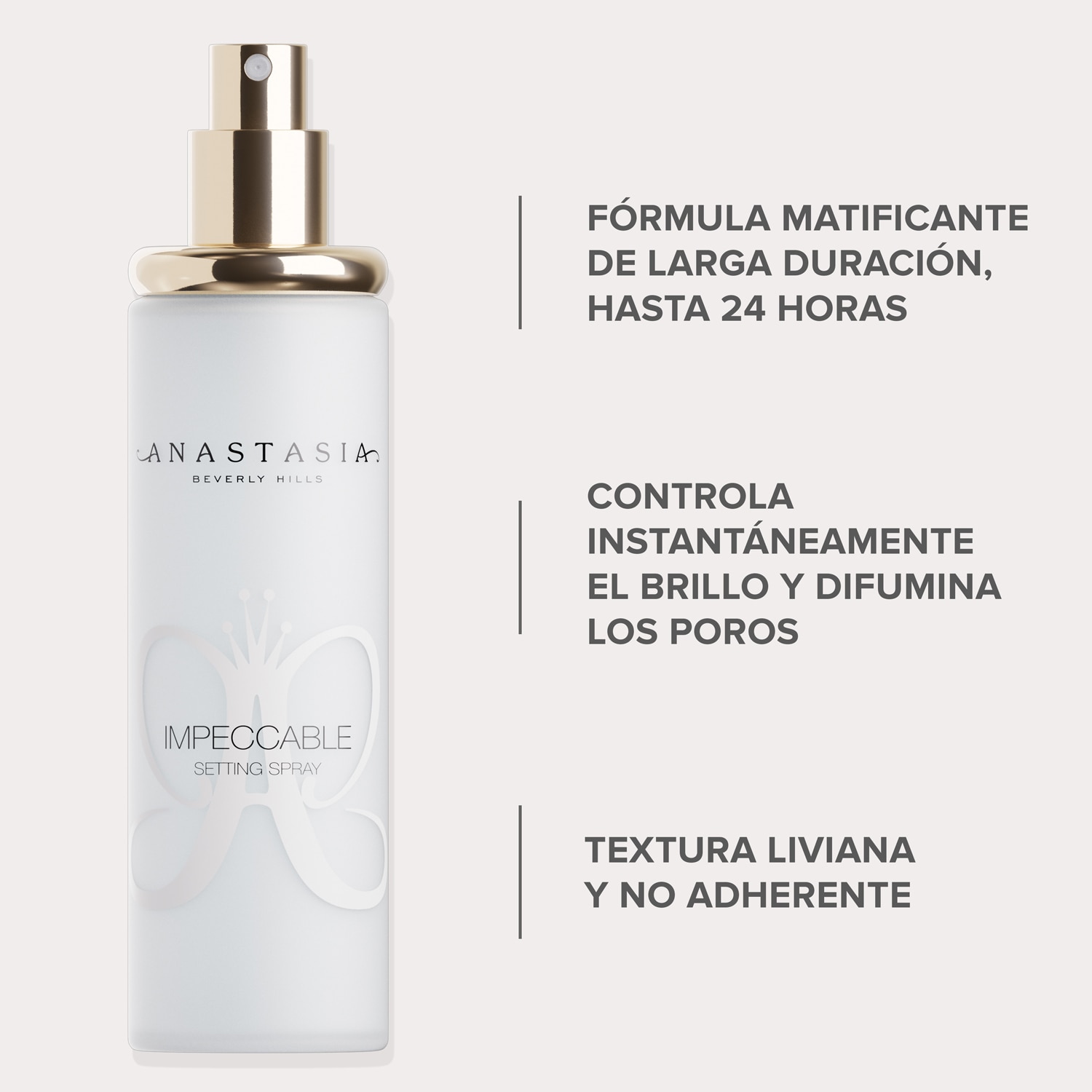 IMPECCABLE SETTING SPRAY (SPRAY FIJADOR DE MAQUILLAJE)